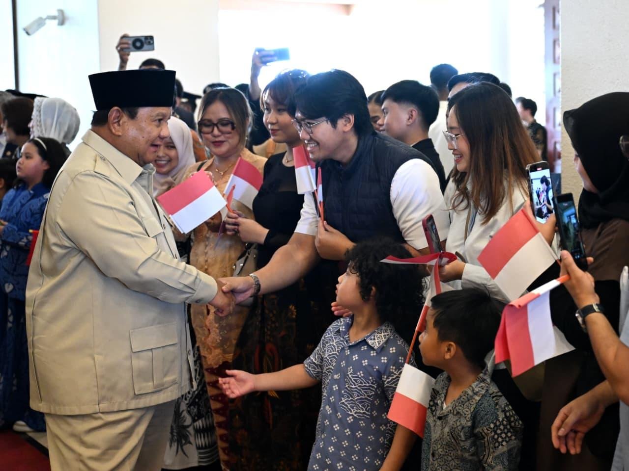 Diaspora Indonesia Sambut Hangat Kedatangan Presiden Prabowo di Cebu Filipina