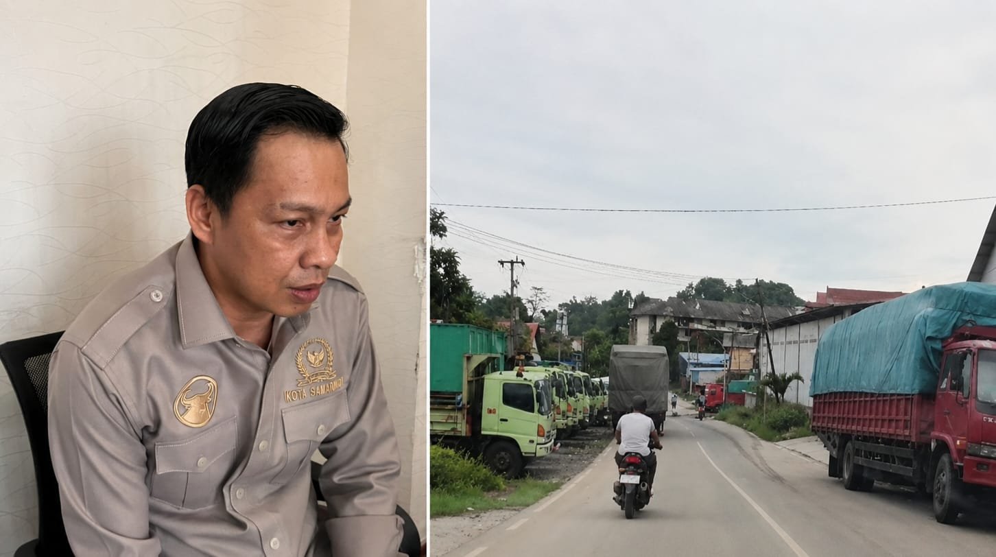 Parkir Truk Gandeng di Teuku Umar Dikeluhkan Warga, DPRD Minta Penertiban Diperketat