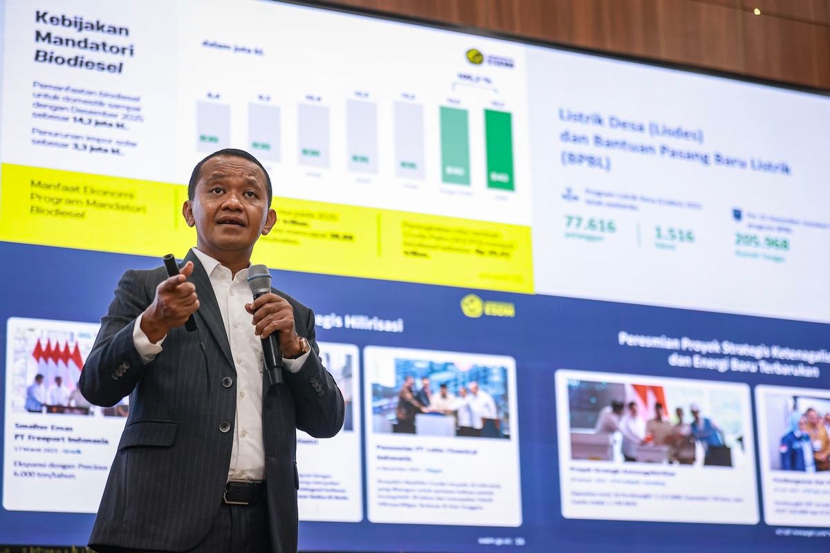 Meski Pertamax Naik, Bahlil Pastikan Harga Kebutuhan Pokok Tetap Aman