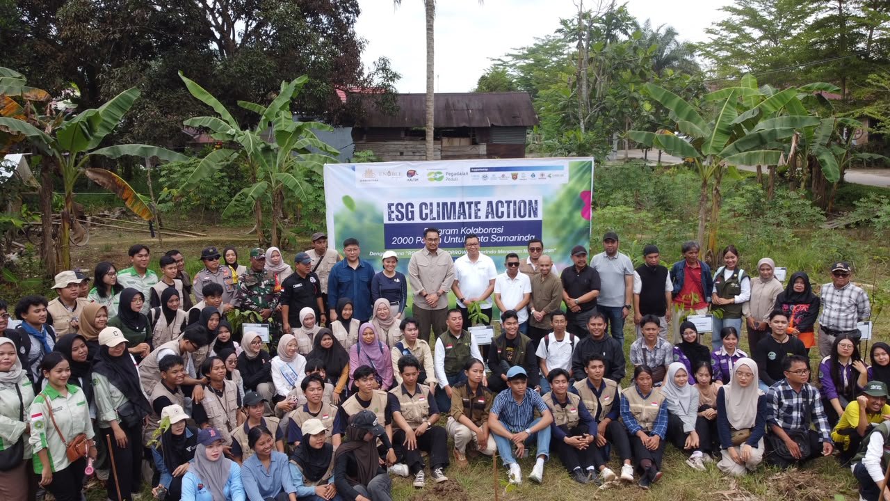 Anak Muda Jadi Motor Gerakan Lingkungan, Stafsus Presiden Apresiasi Penanaman 2.000 Pohon di Kaltim
