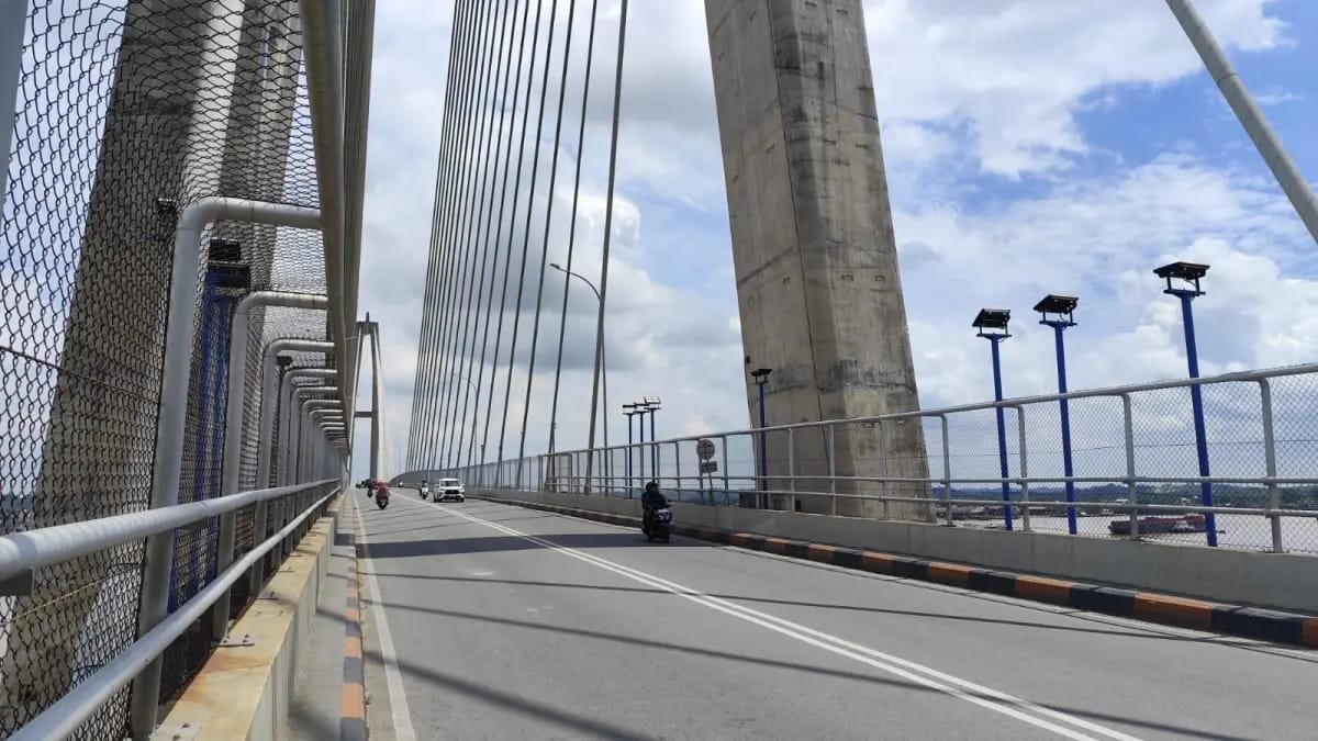 DPRD Kawal Perbaikan Lampu Jembatan Achmad Amins, Masuk Prioritas APBD Perubahan 2026