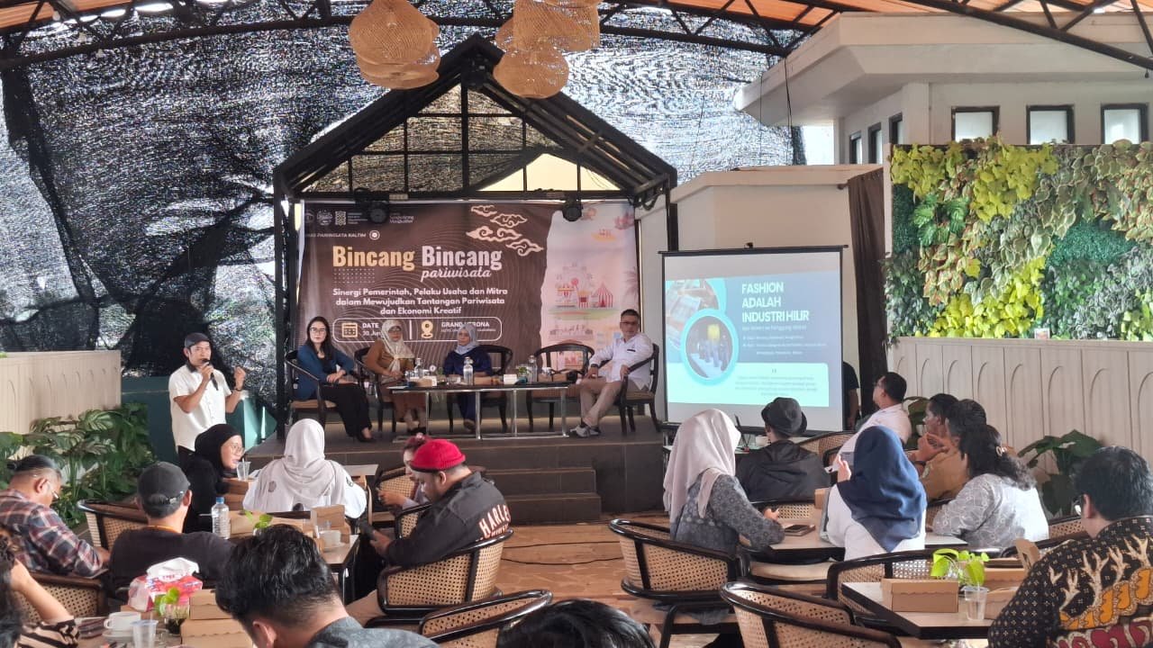 Forum Bincang Pariwisata Jadi Ruang Perkuat Sinergi Pengembangan Ekonomi Kreatif di Kaltim