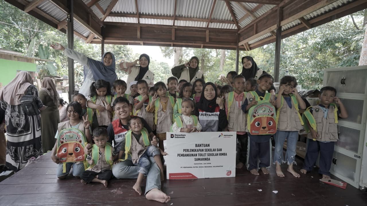 Dukungan Pertamina Dinilai Tingkatkan Kualitas Belajar di Sekolah Rimba Samarinda