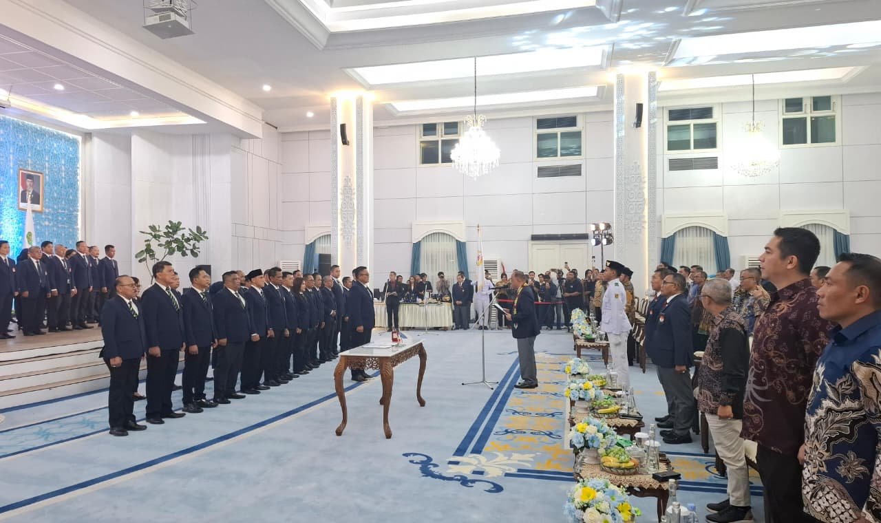 Kepengurusan Baru KONI Kaltim Resmi Dilantik, Anderiy Syachrum Target Tiga Besar di PON 2028