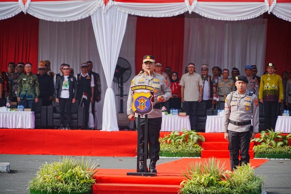 Polda Kaltim Satukan Kekuatan TNI-Polri dan Warga Lewat Apel Sabuk Kamtibmas
