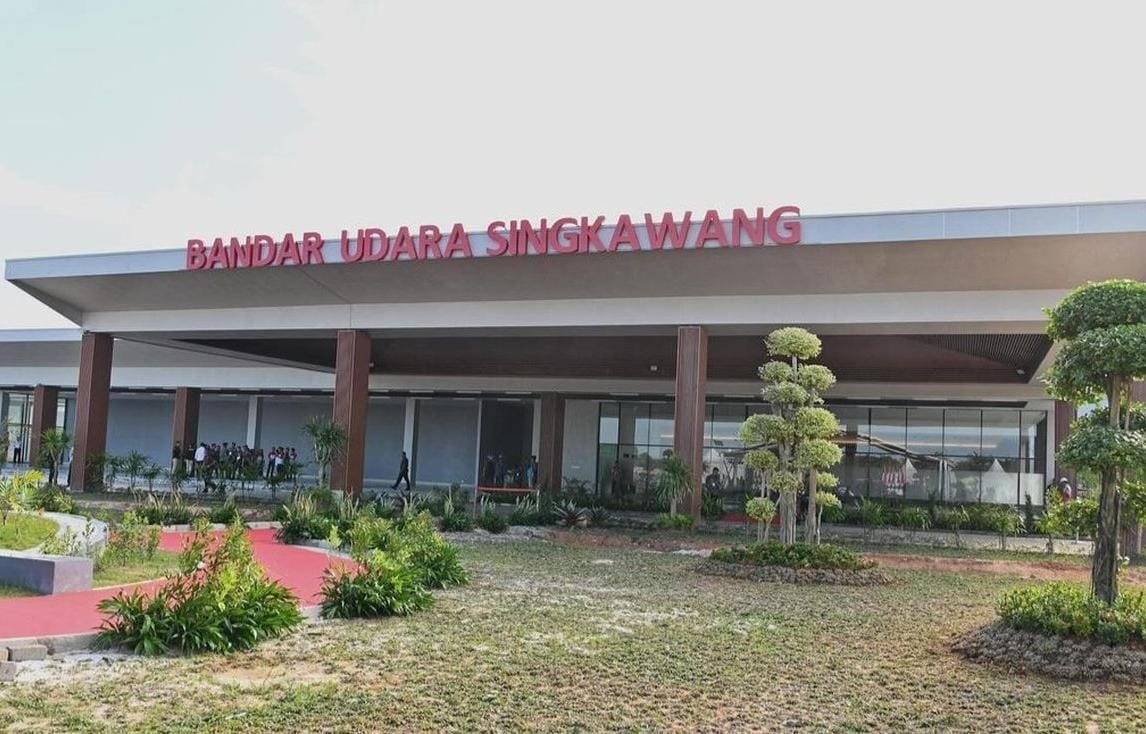 Bandara Singkawang Tak Bisa Beroperasi, Kabut Asap Ganggu Jarak Pandang