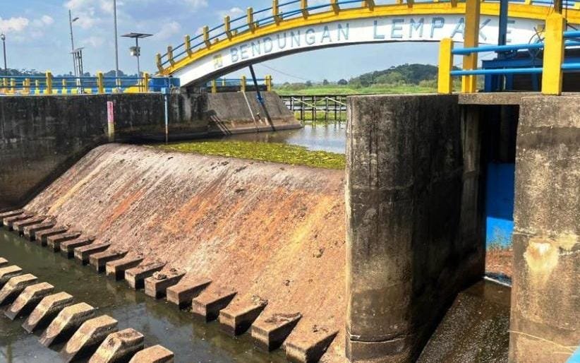 TMA Bendungan Lempake Turun, Pasokan Air Baku Samarinda Mulai Diwaspadai