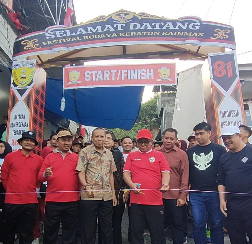 Rayakan HUT ke-81 RI, Keraton-Kainmas Samarinda Gelar Jalan Santai Penuh Kebersamaan
