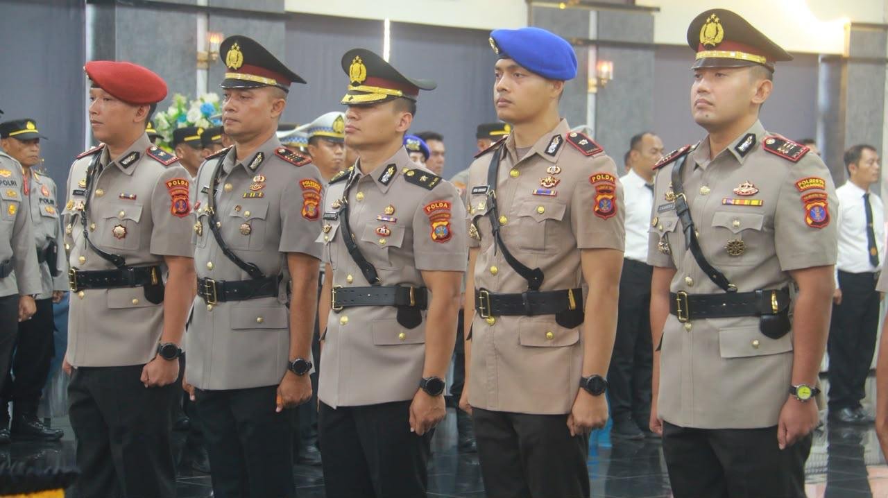 Lima Jabatan di Polresta Samarinda Berganti, Kapolresta Tekankan Profesionalisme dan Pelayanan Humanis