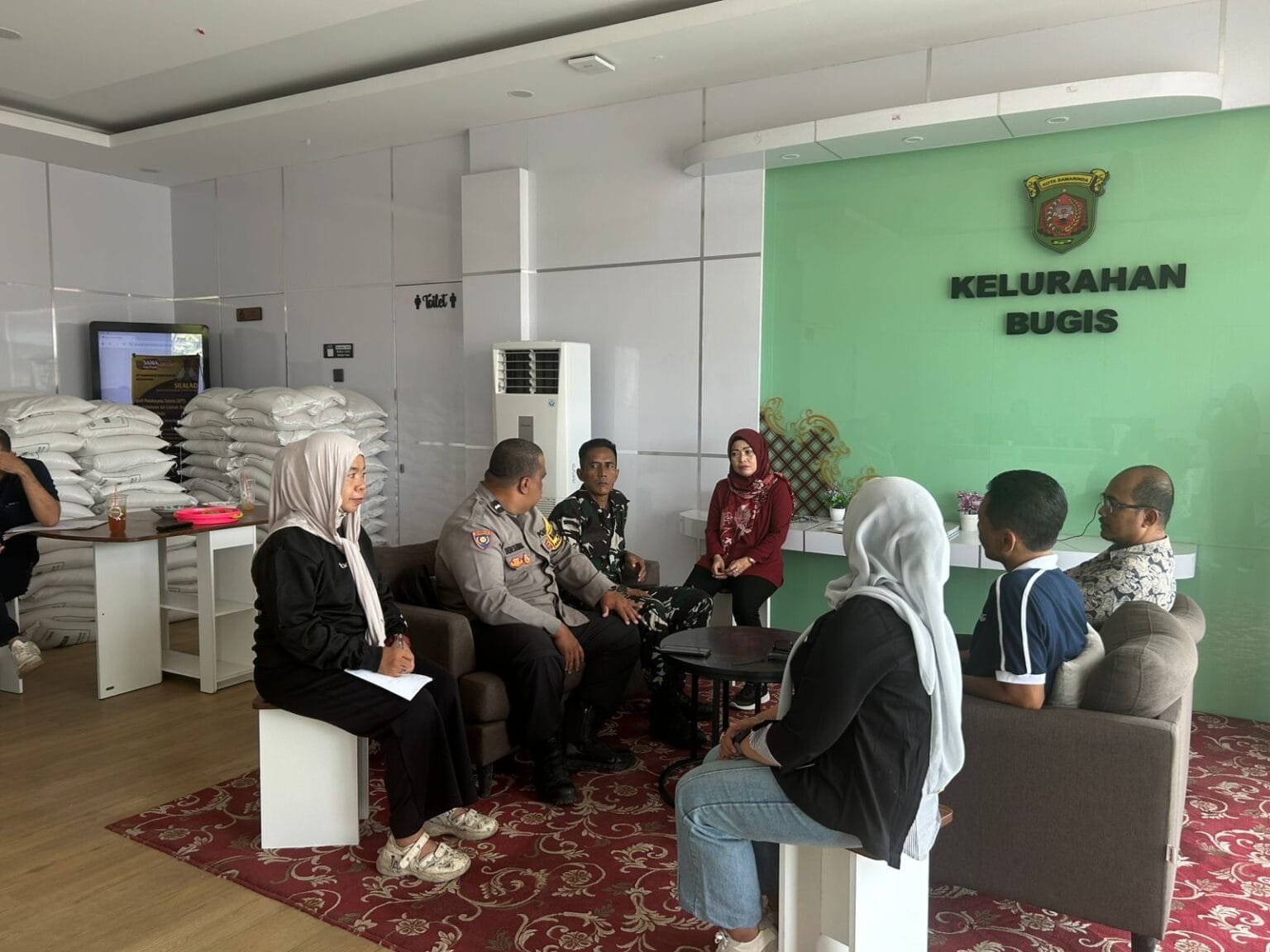 Antisipasi Karhutla, Polsek Samarinda Kota Gandeng Kelurahan Bugis Bentuk Posko Bersama