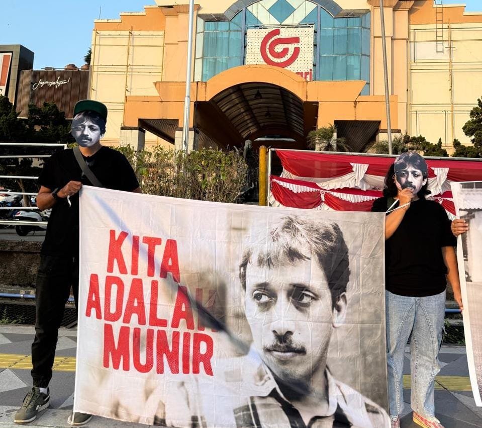 22 Tahun Keadilan Membeku di Udara, Koalisi September Hitam Desak Kasus Munir Diusut Tuntas