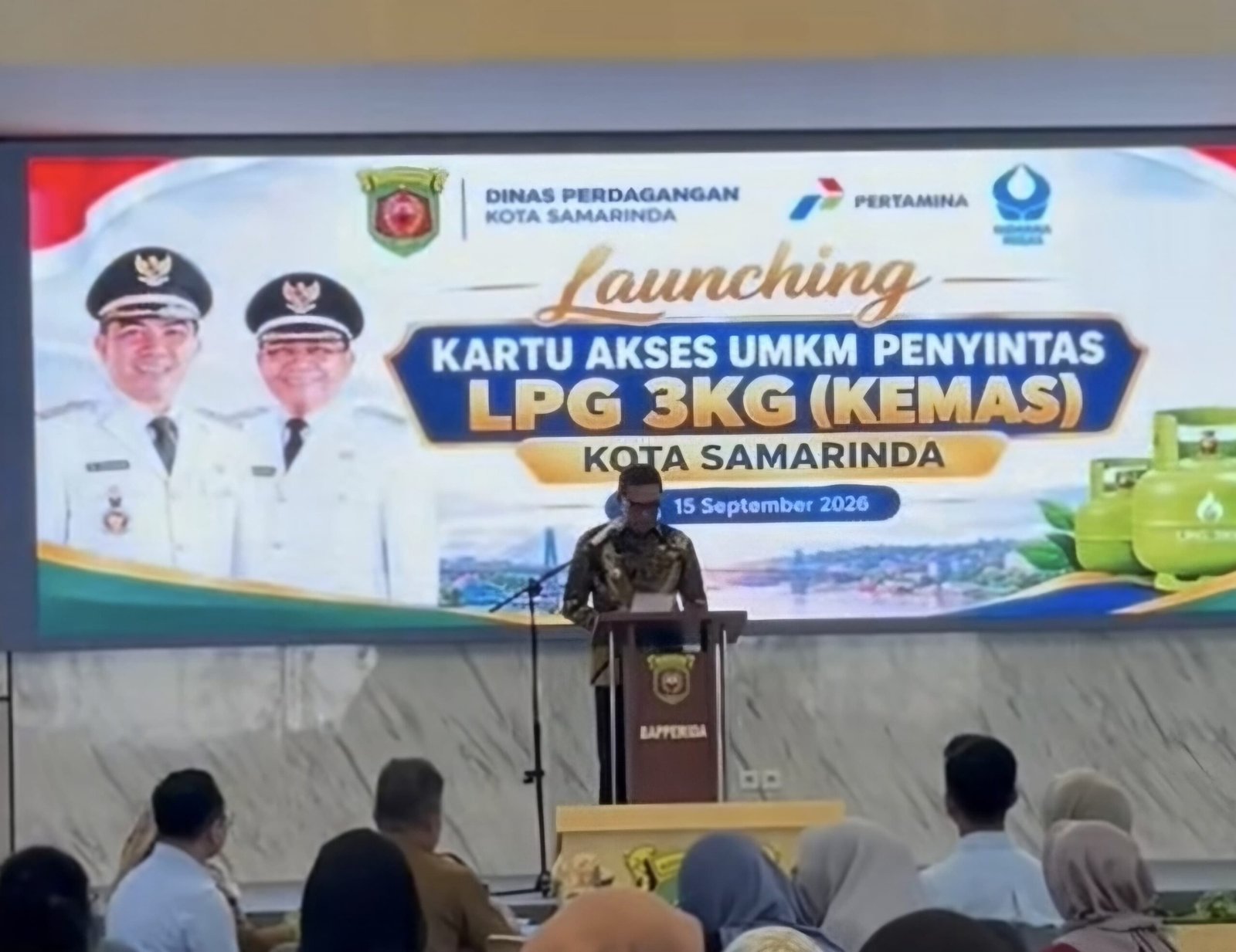 KEMAS Diluncurkan, Pemkot Samarinda Perketat Akses LPG 3 Kg bagi UMKM